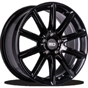 Euro Design – Legend – Black – 17″x7.5″ 35mm – All weather Wheels – L1775F3566GB